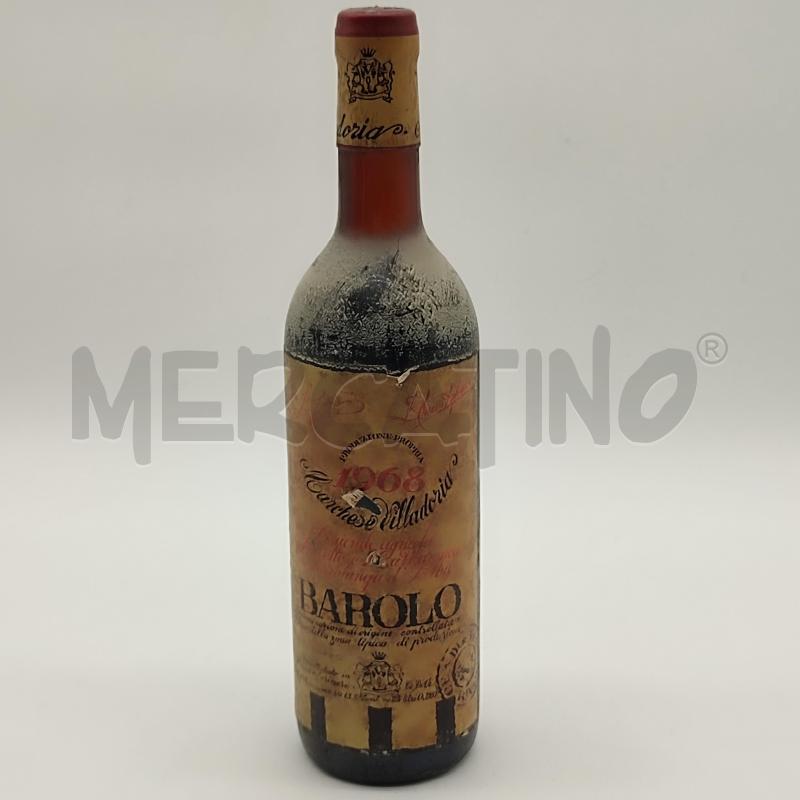 VINO BAROLO MARCHESE VILLADORIA 1968 DA ESPOSIZIONE  | Mercatino dell'Usato Corbetta 1
