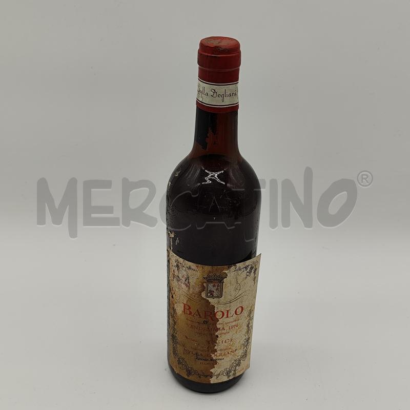 VINO BAROLO SYLLA DOGLIANI 1974 DA ESPOSIZIONE  | Mercatino dell'Usato Corbetta 1