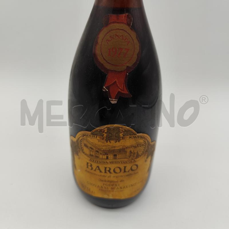 VINO DA ESPOSIZIONE BAROLO 1977 PODERI GIOVANNI SCANAVINO | Mercatino dell'Usato Corbetta 2