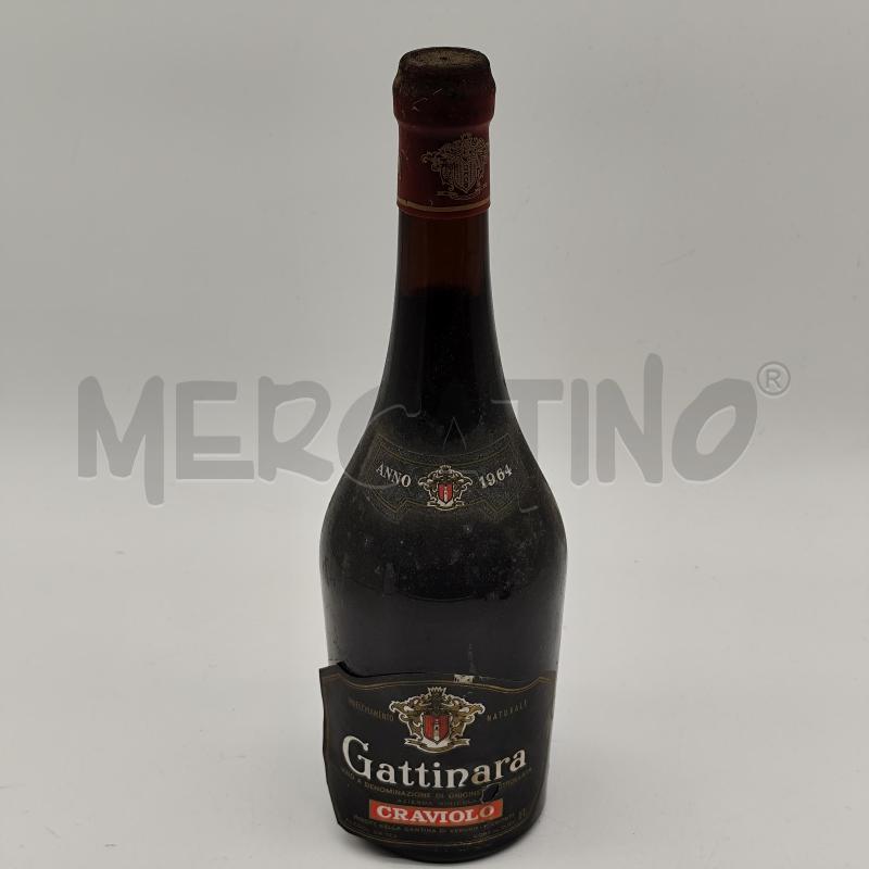 VINO DA ESPOSIZIONE GATTINARA 1964 CRAVIOLO | Mercatino dell'Usato Corbetta 1