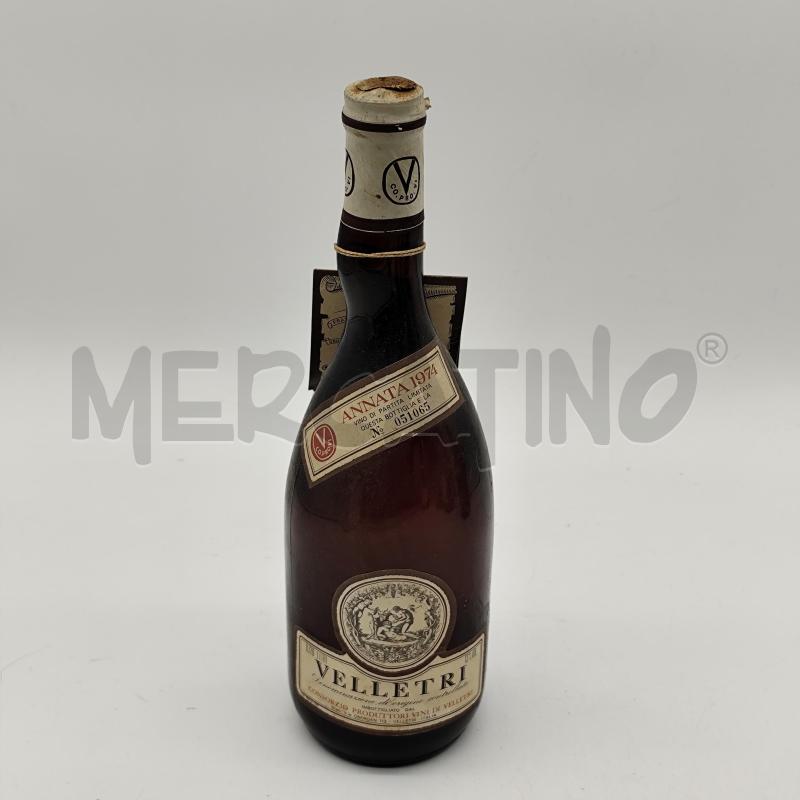 VINO DA ESPOSIZIONE VELLETRI 1974  | Mercatino dell'Usato Corbetta 1