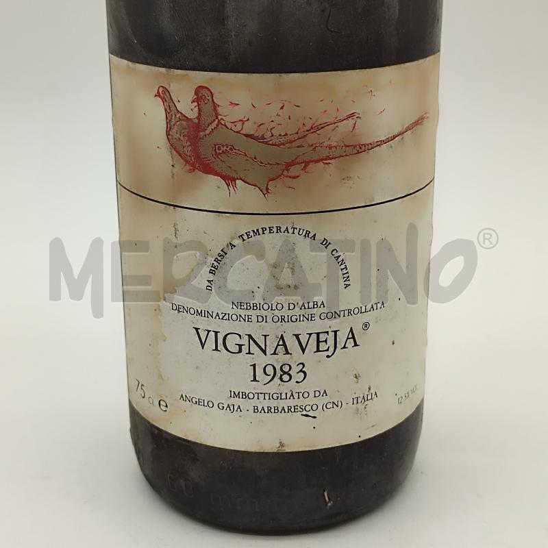 VINO GAJA VIGNAVEJA 1983 DA ESPOSIZIONE  | Mercatino dell'Usato Corbetta 2