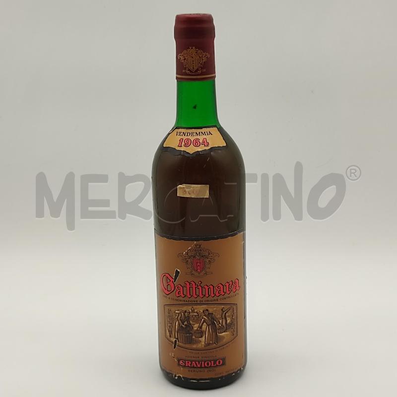 VINO GATTINARA CRAVIOLO 1964 DA ESPOSIZIONE  | Mercatino dell'Usato Corbetta 1