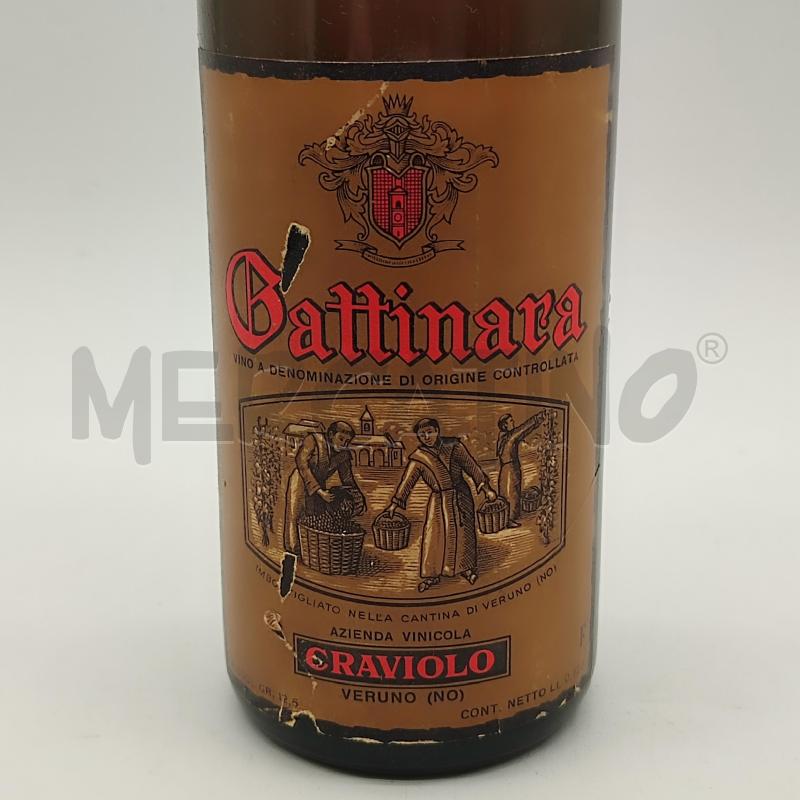 VINO GATTINARA CRAVIOLO 1964 DA ESPOSIZIONE  | Mercatino dell'Usato Corbetta 2