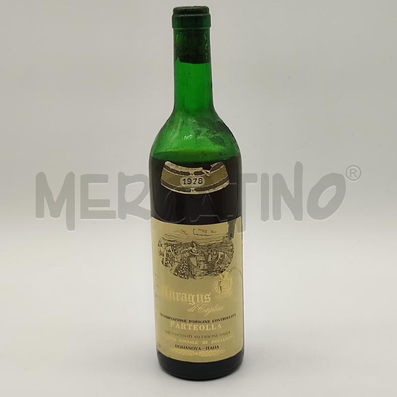 VINO NURAGUS PARTEOLLA 1978 DA ESPOSIZIONE  | Mercatino dell'Usato Corbetta 1