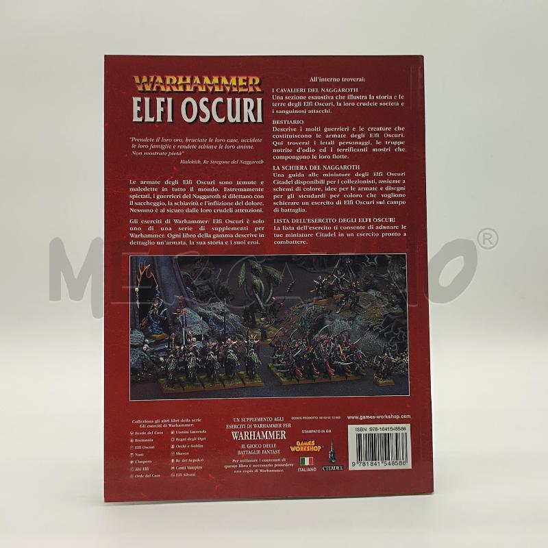 WARHAMMER ELFI OSCURI GAMES WORKHOPS | Mercatino dell'Usato Corbetta 2