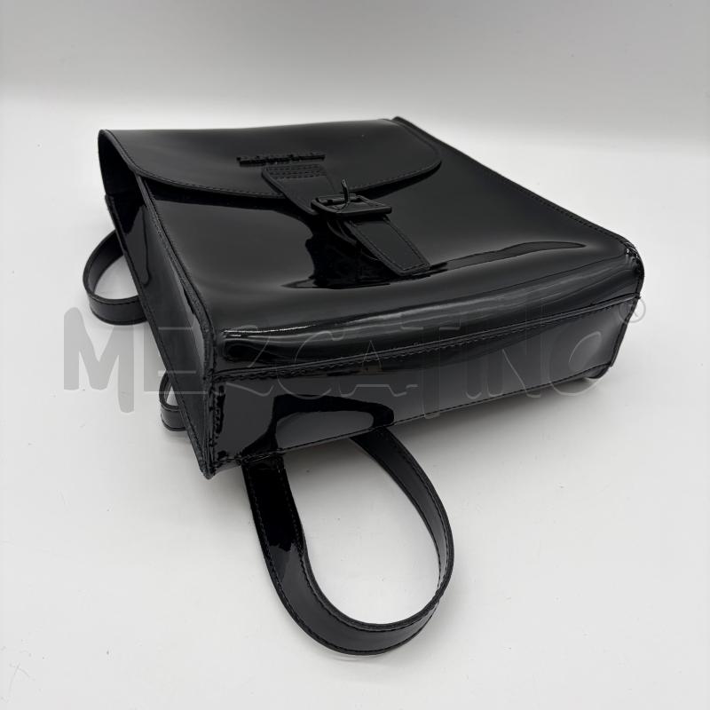 ZAINO DONNA DR MARTENS NERO PELLE VERNICE | Mercatino dell'Usato Corbetta 3