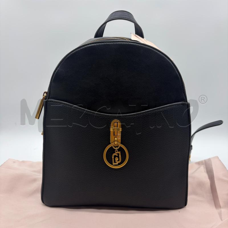 ZAINO DONNA LIU-JO NERO SINT HARDWARE DORATI | Mercatino dell'Usato Corbetta 1