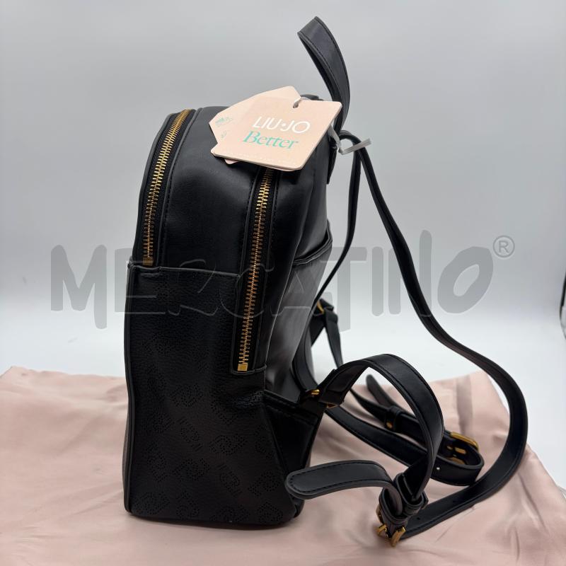 ZAINO DONNA LIU-JO NERO SINT HARDWARE DORATI | Mercatino dell'Usato Corbetta 2