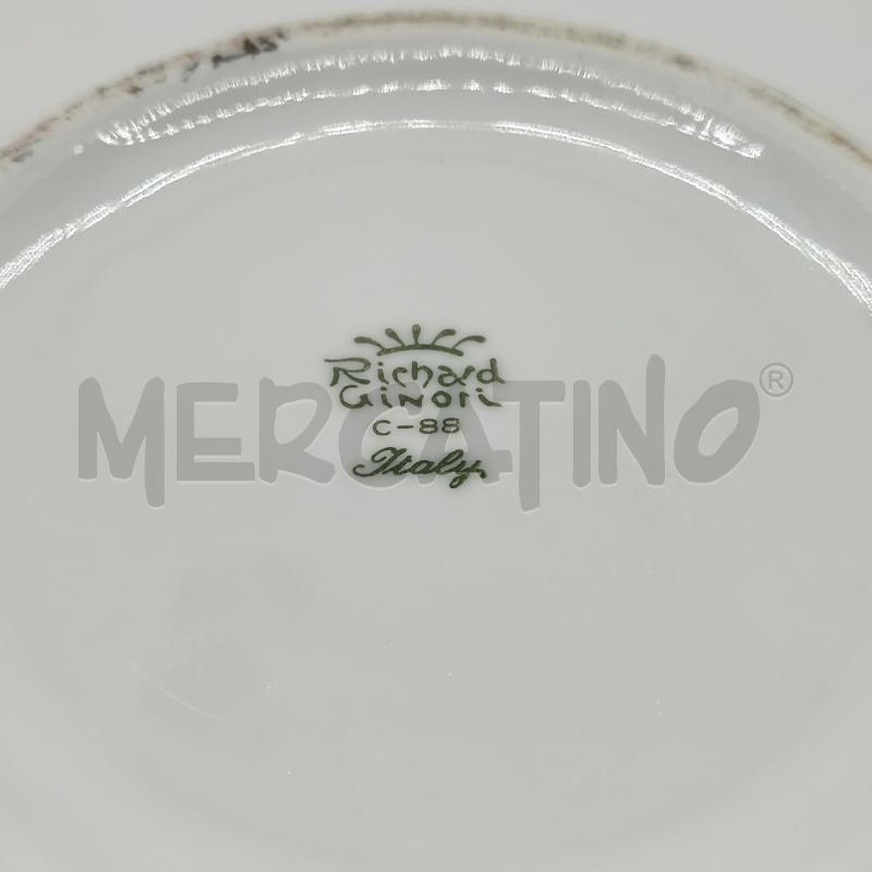 ZUPPIERA RICHARD GINORI TRAMA ROMBI POIS GIALLI/BLU | Mercatino dell'Usato Corbetta 2