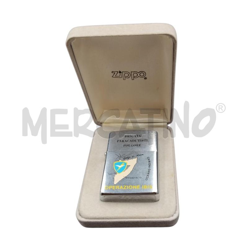 ACCENDINO ZIPPO FOLGORE OPERAZIONE IBIS | Mercatino dell'Usato Bernareggio 1