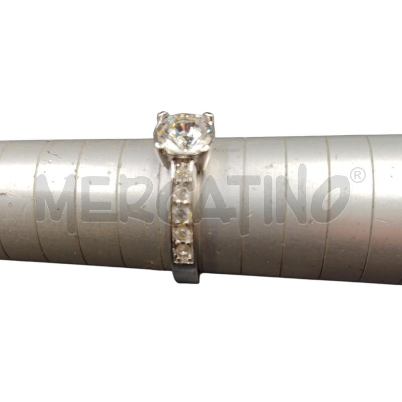 ANELLO DONNA SOLITARIO SWAROVSKI | Mercatino dell'Usato Bernareggio 4