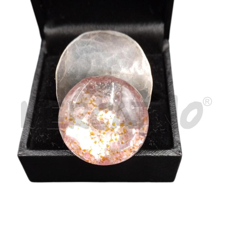 ANELLO S J GAUTIER PIETRA ROSA  | Mercatino dell'Usato Bernareggio 1