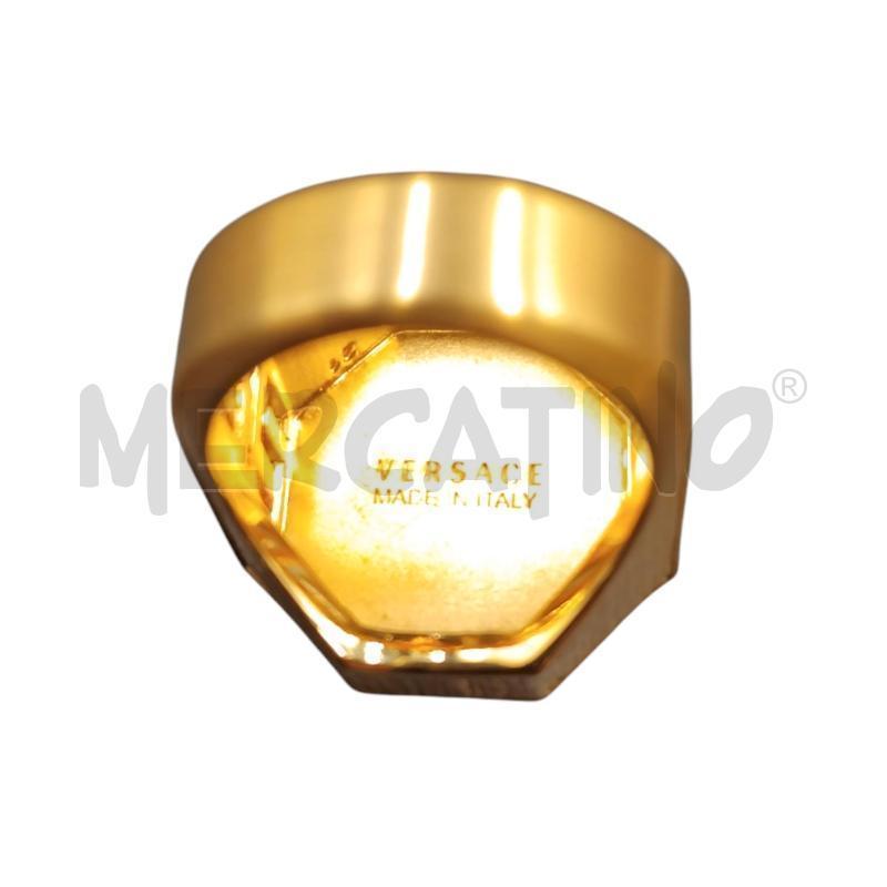 ANELLO UOMO VERSACE DORATO 21 CONF.NERO  | Mercatino dell'Usato Bernareggio 5