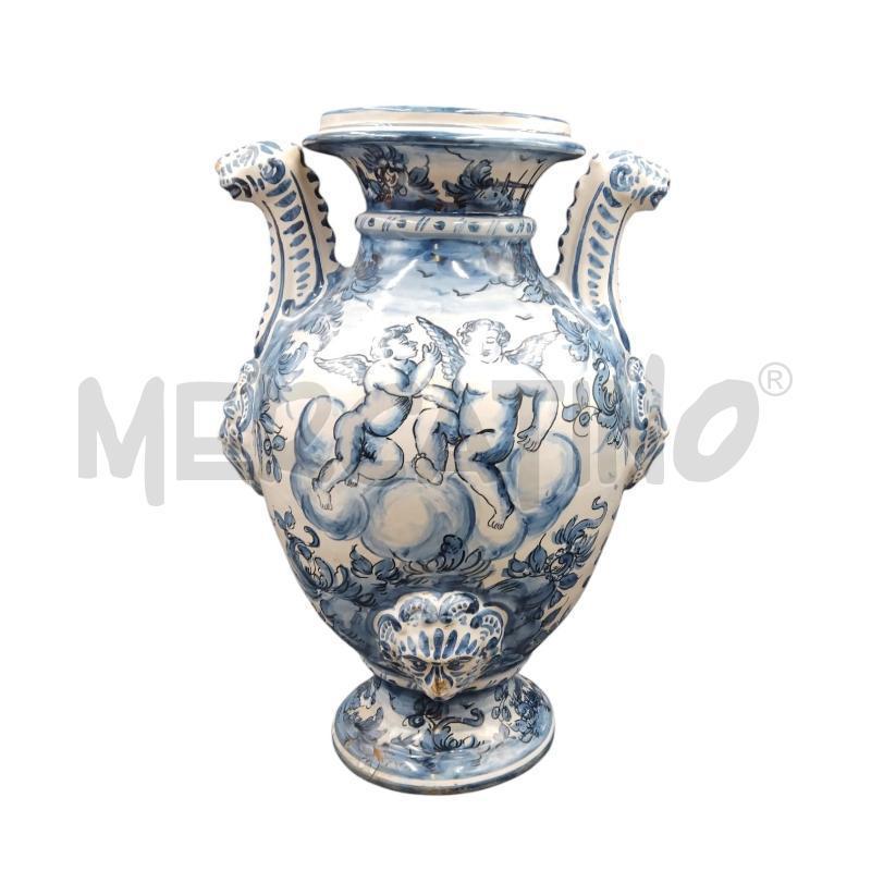 ANFORA DECORO BNC BLU COTTO DIF  | Mercatino dell'Usato Bernareggio 1