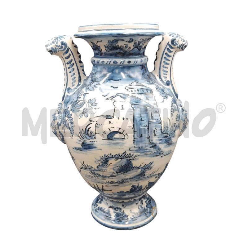 ANFORA DECORO BNC BLU COTTO DIF  | Mercatino dell'Usato Bernareggio 2