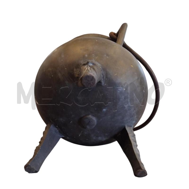 ANTICO PAIOLO TRIPODE BRONZO  | Mercatino dell'Usato Bernareggio 4