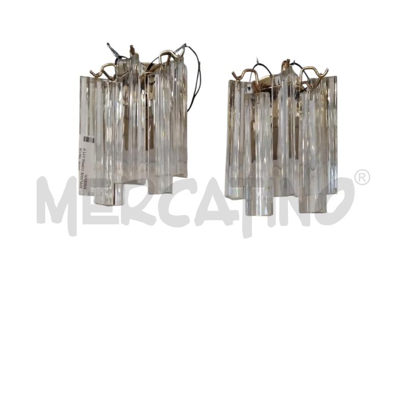 APPLIQUE COPPIA OTT PENDENTI | Mercatino dell'Usato Bernareggio 5