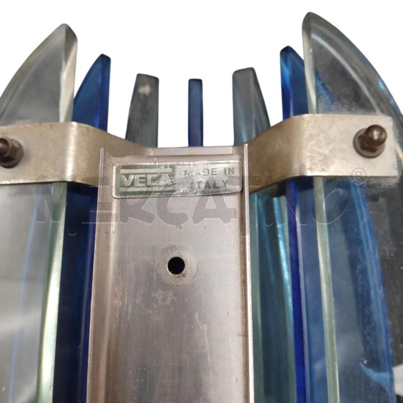 APPLIQUE COPPIA VECA  VETRO  | Mercatino dell'Usato Bernareggio 5