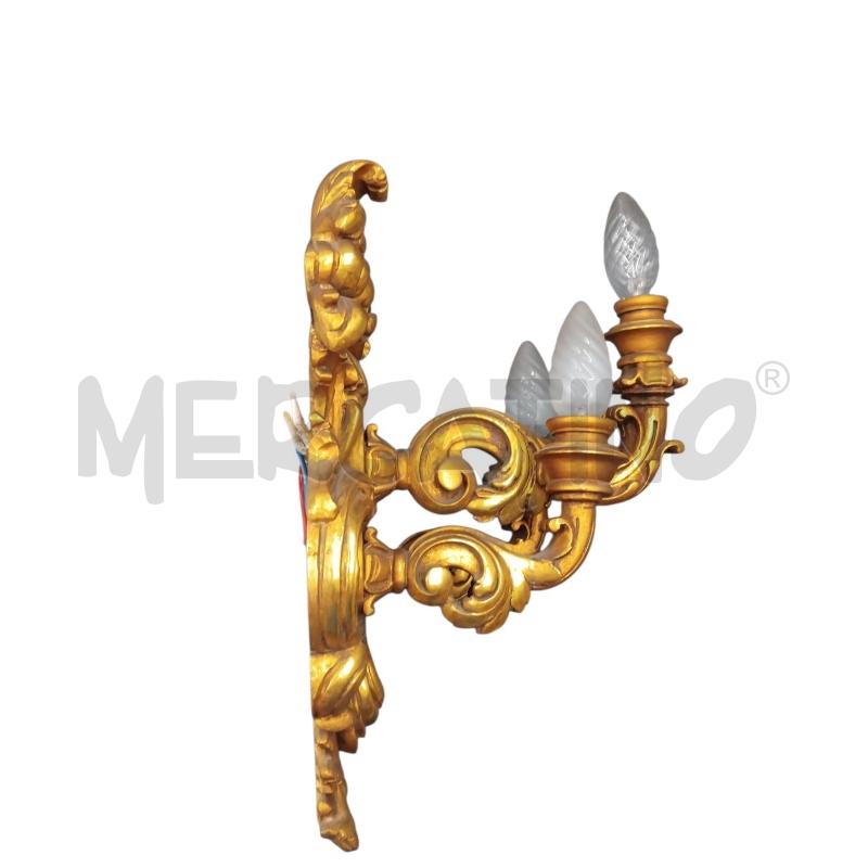 APPLIQUE TRE LUCI ORO | Mercatino dell'Usato Bernareggio 2
