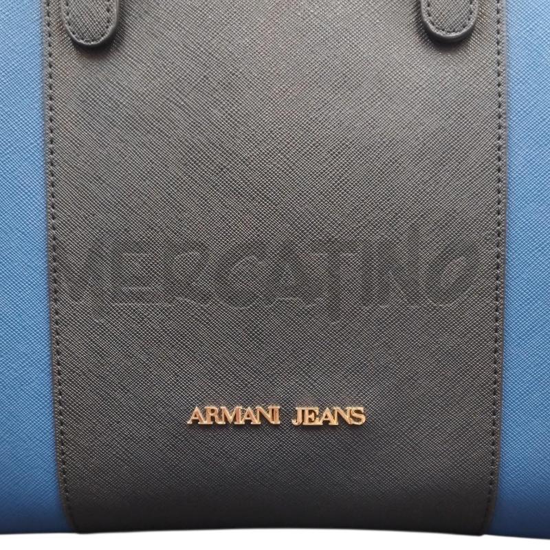 BORSA DONNA ARMANI JEANS BLU NERO BNC | Mercatino dell'Usato Bernareggio 5