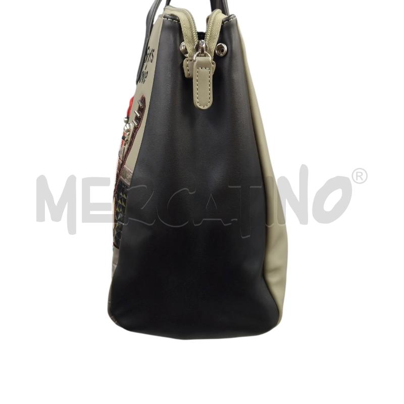 BORSA DONNA BRACCIALINI GRIGIO VOLTI LONDON | Mercatino dell'Usato Bernareggio 3
