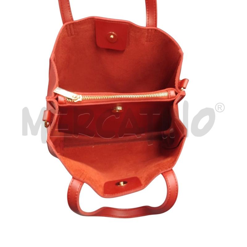 BORSA DONNA CAMPO MARZIO ROSSA | Mercatino dell'Usato Bernareggio 4