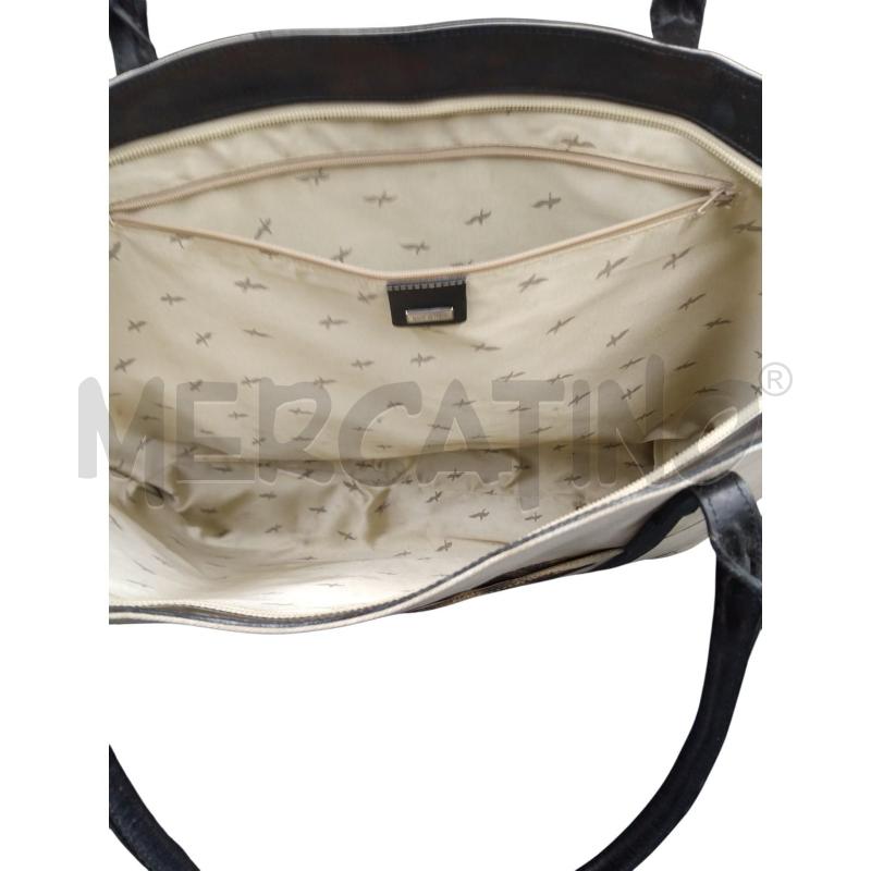 BORSA DONNA GRANDE BURANI DONNA BICI TELA PELLE | Mercatino dell'Usato Bernareggio 5