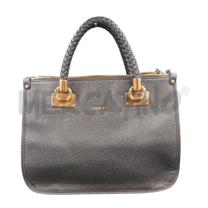 BORSA DONNA LIU JO NERO DOPPIO MNC + TRAC | Mercatino dell'Usato Bernareggio 2