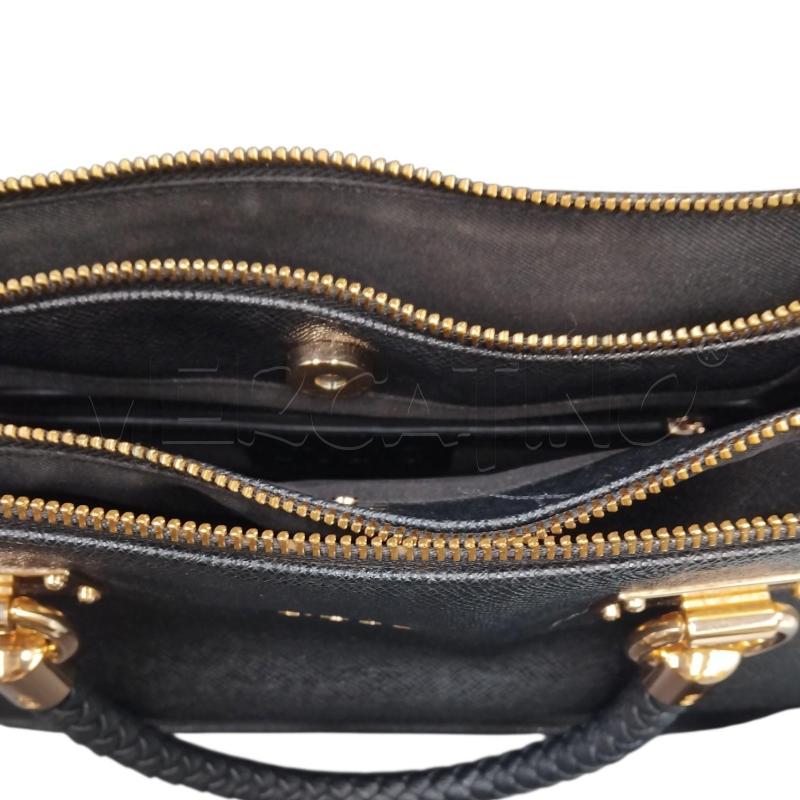 BORSA DONNA LIU JO NERO DOPPIO MNC + TRAC | Mercatino dell'Usato Bernareggio 5