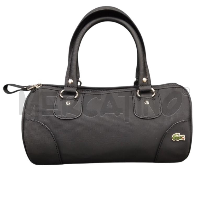 BORSA DONNA NERO LACOSTE | Mercatino dell'Usato Bernareggio 1