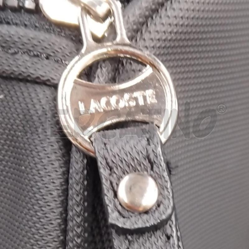 BORSA DONNA NERO LACOSTE | Mercatino dell'Usato Bernareggio 5