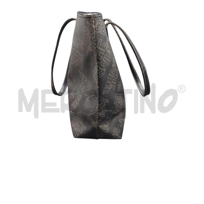 BORSA DONNA NERO SCRITTE THE BRIDGE | Mercatino dell'Usato Bernareggio 2