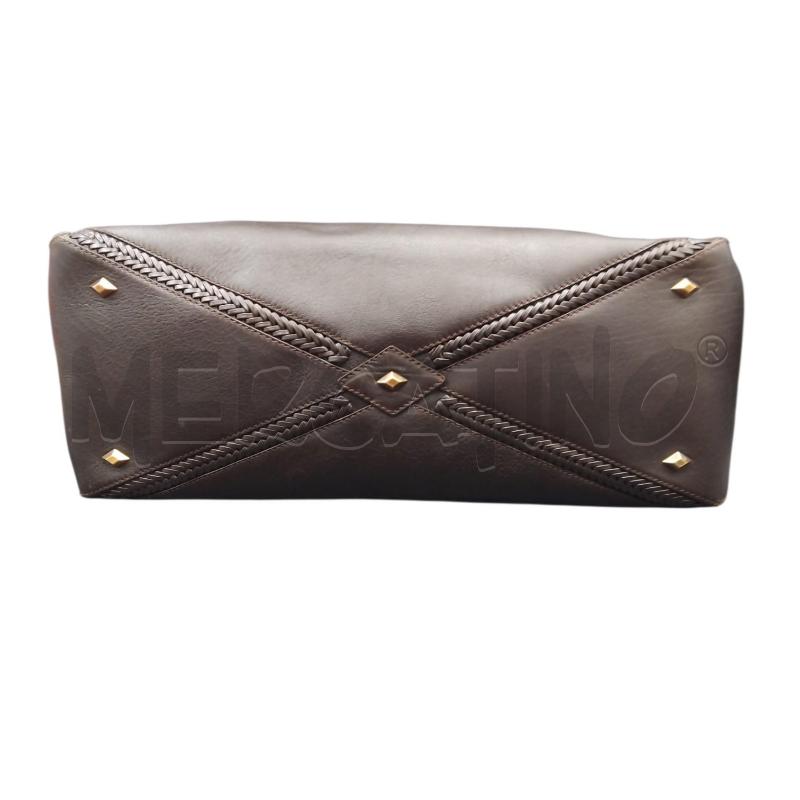 BORSA D BALLANTYNE MARRONE PELLE | Mercatino dell'Usato Bernareggio 3