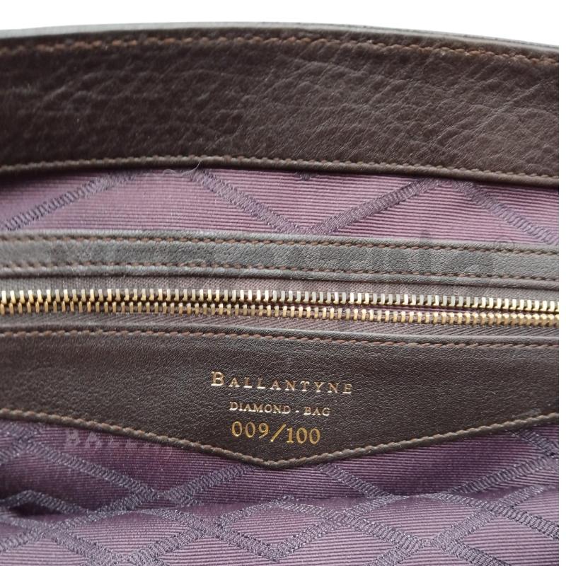 BORSA D BALLANTYNE MARRONE PELLE | Mercatino dell'Usato Bernareggio 4