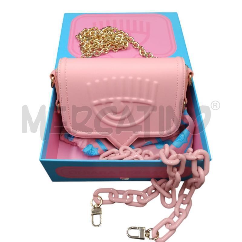 BORSA D CHIARA FERRAGNI ROSA + 2 CATENE  | Mercatino dell'Usato Bernareggio 1
