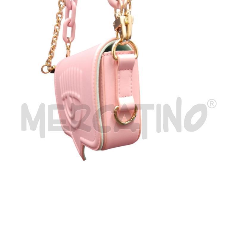 BORSA D CHIARA FERRAGNI ROSA + 2 CATENE  | Mercatino dell'Usato Bernareggio 3
