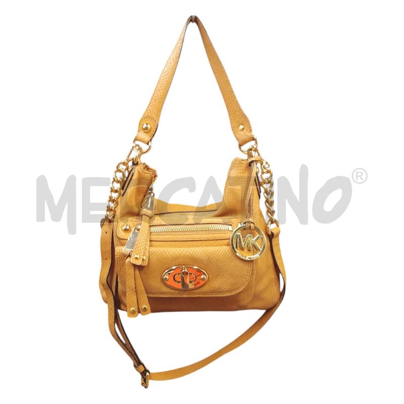 BORSA PELLE MICHEL KORS CARAMELLO | Mercatino dell'Usato Bernareggio 1