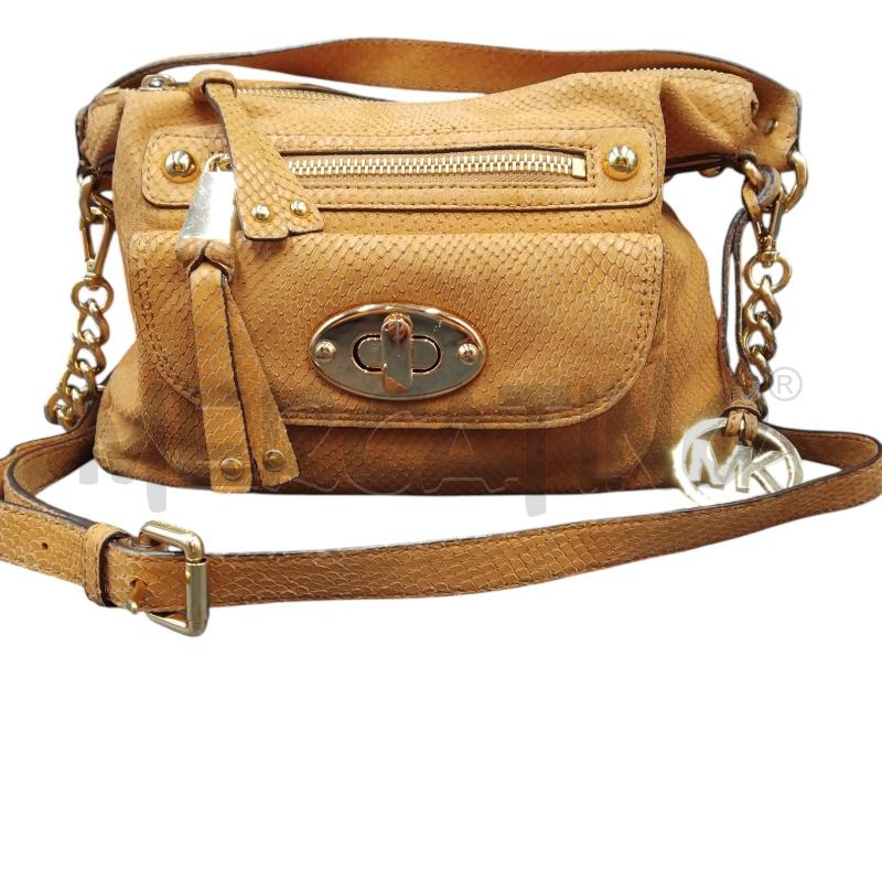 BORSA PELLE MICHEL KORS CARAMELLO | Mercatino dell'Usato Bernareggio 2