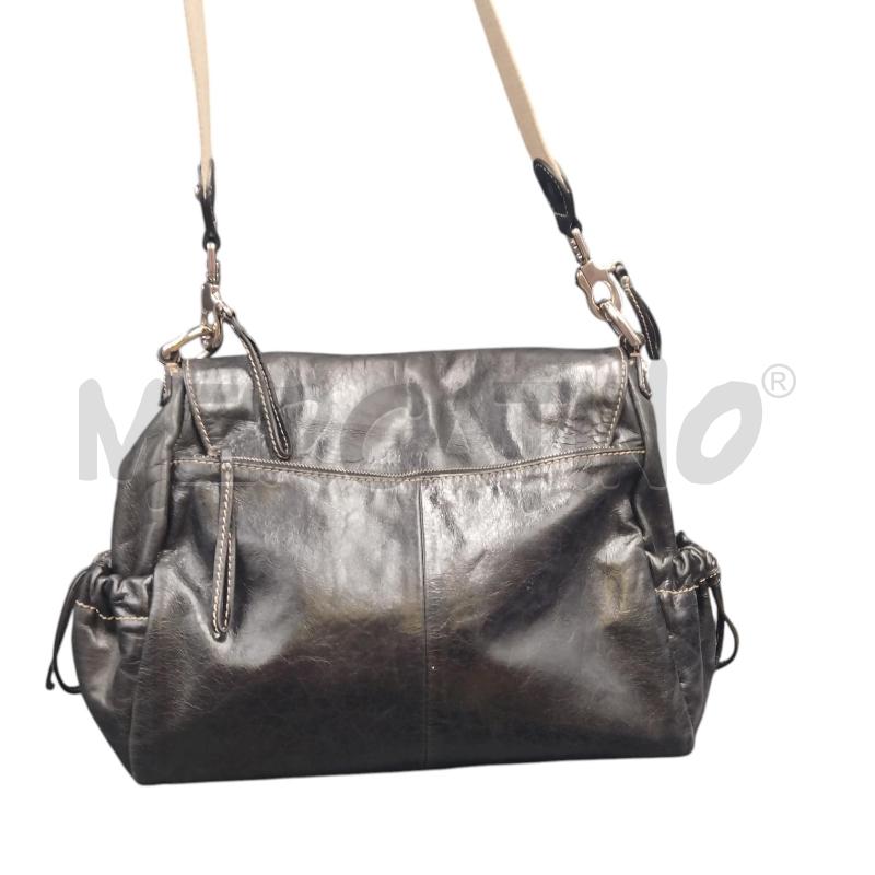 BORSA PELLE NERA BIASIA | Mercatino dell'Usato Bernareggio 3