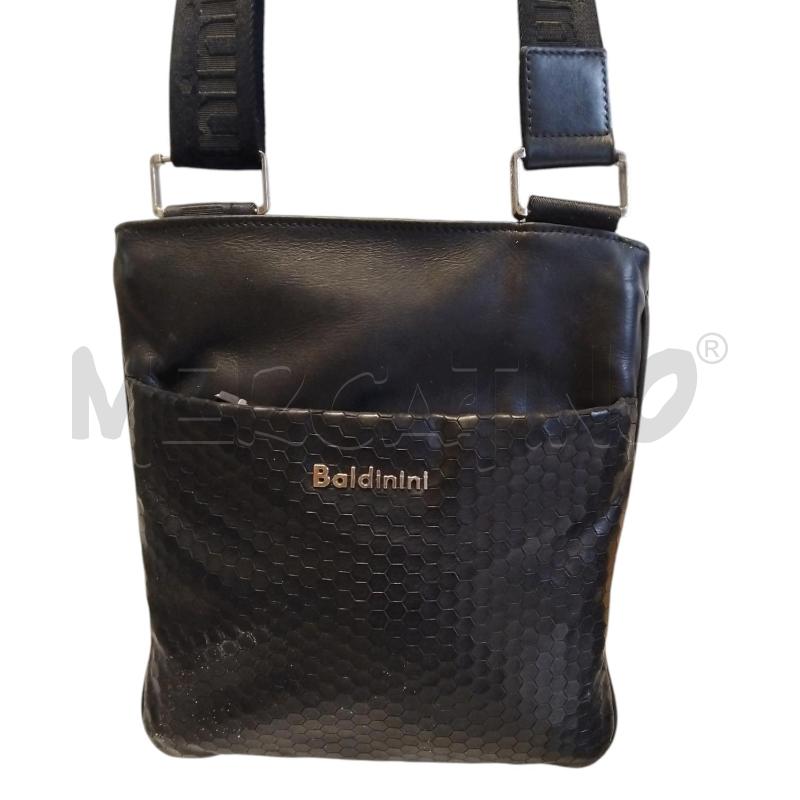 BORSA UOMO TRACOLLA PELLE NERO  | Mercatino dell'Usato Bernareggio 2