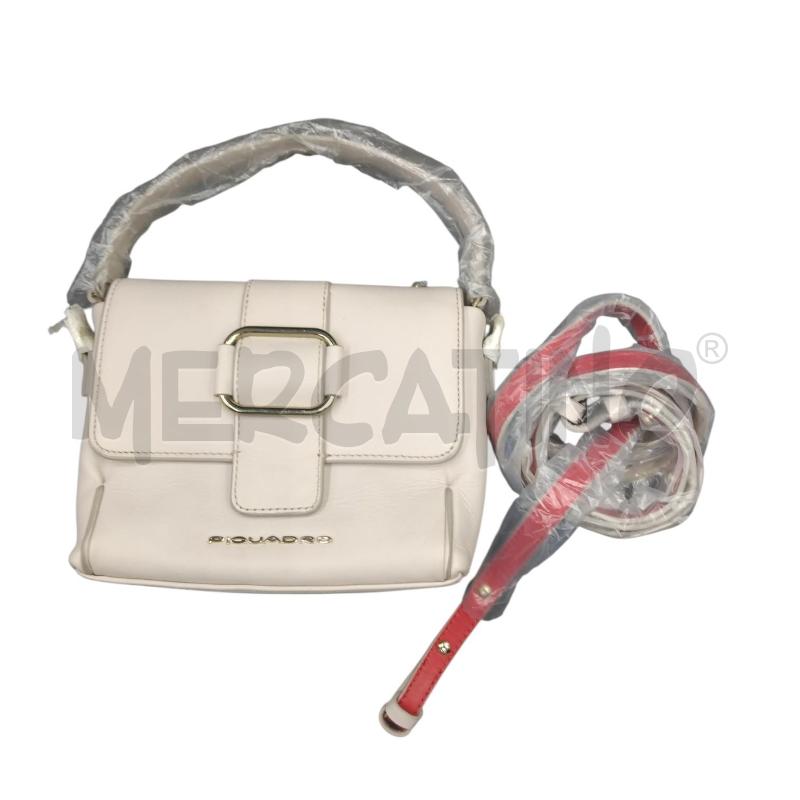 BORSETTA DONNA PIQUADRO BEIGE NEW | Mercatino dell'Usato Bernareggio 1