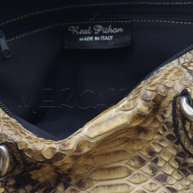 BORSETTA DONNA PITONE BAULETTO | Mercatino dell'Usato Bernareggio 4