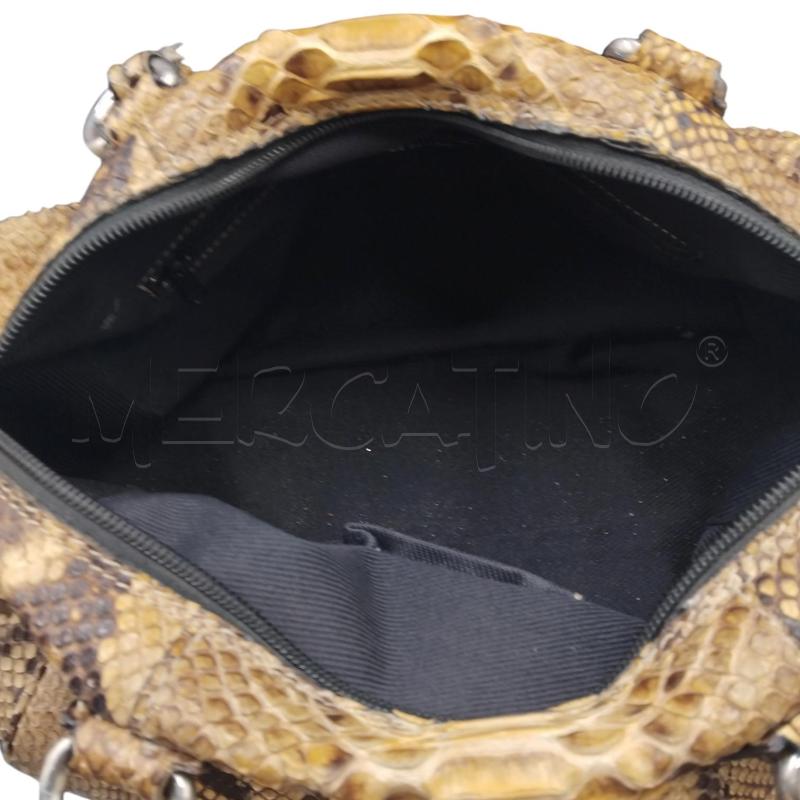 BORSETTA DONNA PITONE BAULETTO | Mercatino dell'Usato Bernareggio 5