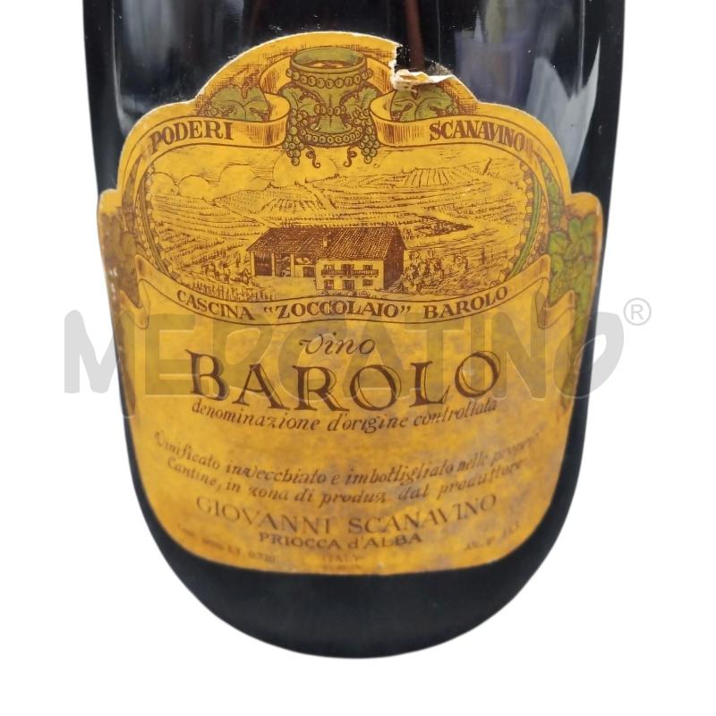 BOTTIGLIA BAROLO SCANAVINO 1970  | Mercatino dell'Usato Bernareggio 2