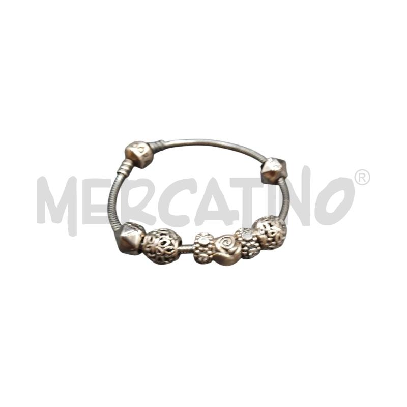 BRACCIALETTO PANDORA+7 CHARMS BRUNITO | Mercatino dell'Usato Bernareggio 1