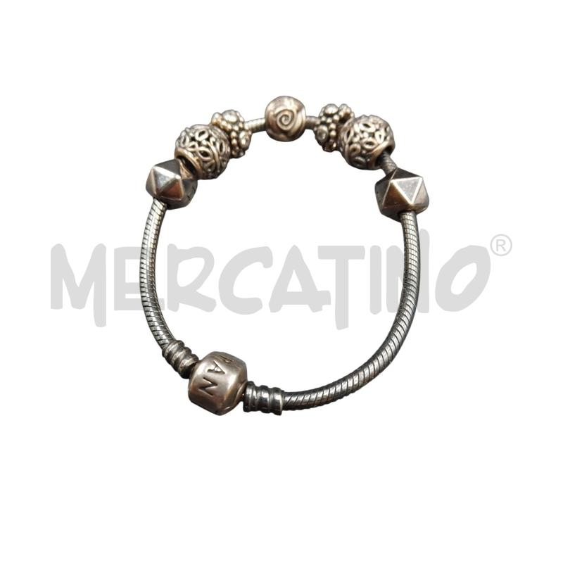 BRACCIALETTO PANDORA+7 CHARMS BRUNITO | Mercatino dell'Usato Bernareggio 2