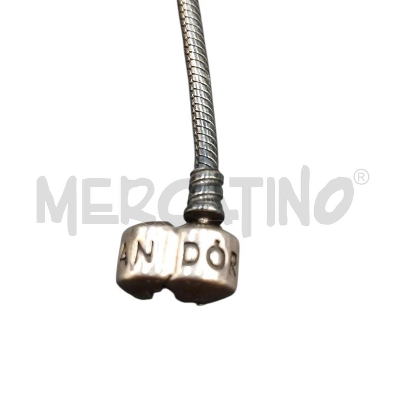 BRACCIALETTO PANDORA+7 CHARMS BRUNITO | Mercatino dell'Usato Bernareggio 4
