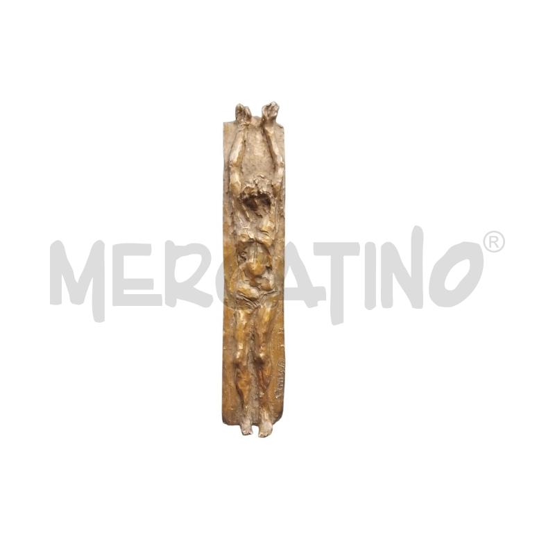 BRONZO CRISTO FIRMA CHIESA  | Mercatino dell'Usato Bernareggio 1
