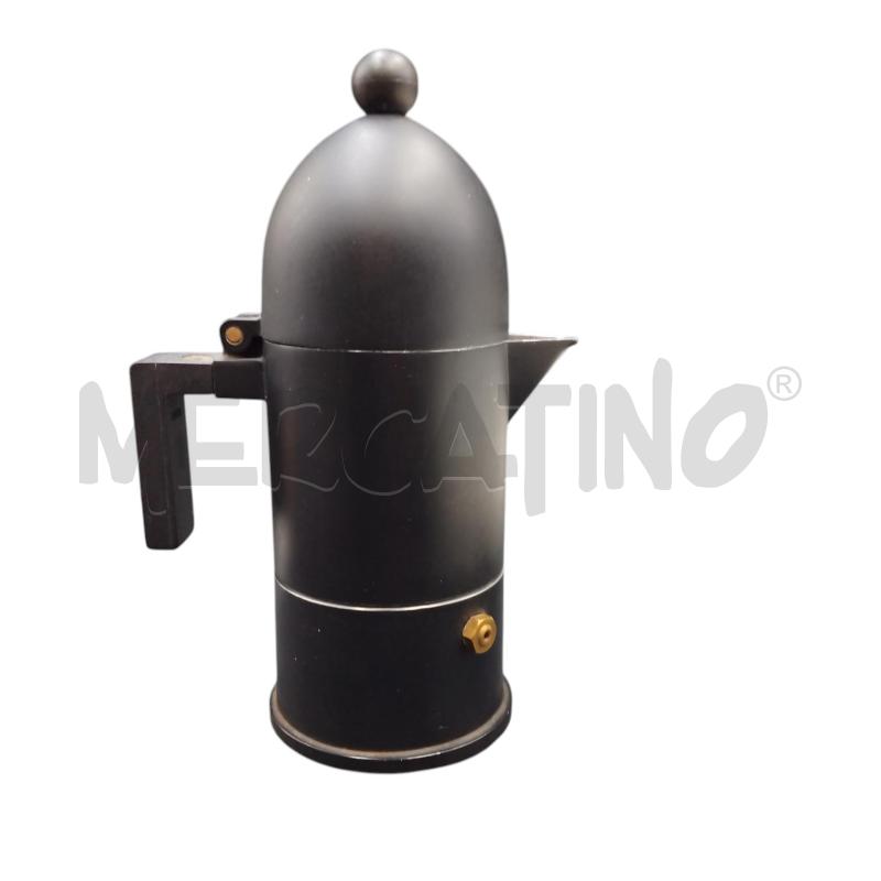 CAFFETTIERA PICCOLA NERA ALESSI 1988  | Mercatino dell'Usato Bernareggio 2